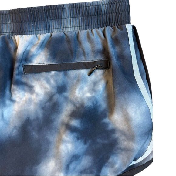 Champion Women's Blue Tie-Dye Shorts Sz M - Picture 5 of 12